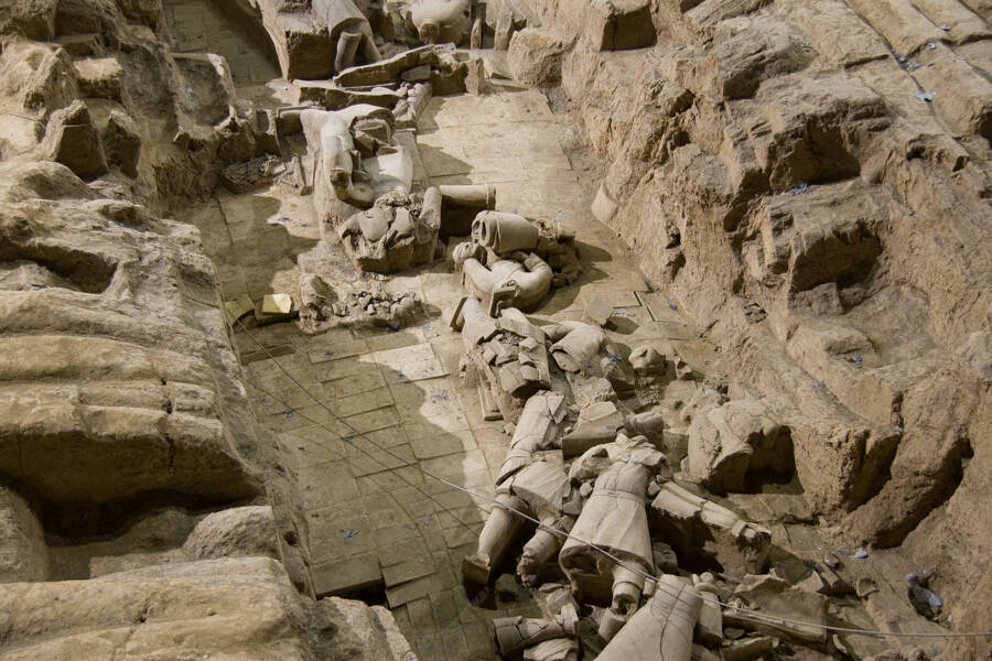 Broken Terracotta Soldiers