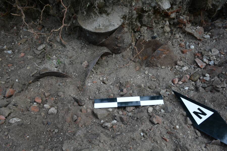 Military Helmets Found In Wrocław