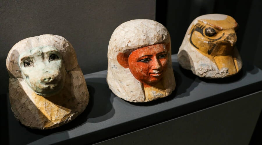 Canopic Jar Lids