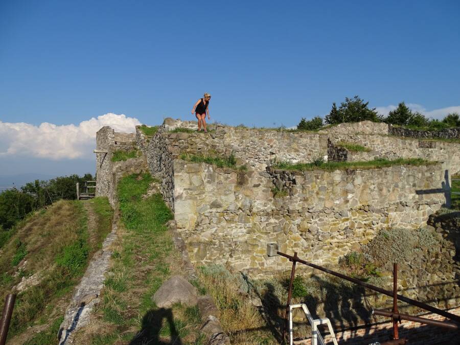 Castle Ruins In Zvolen Slovakia