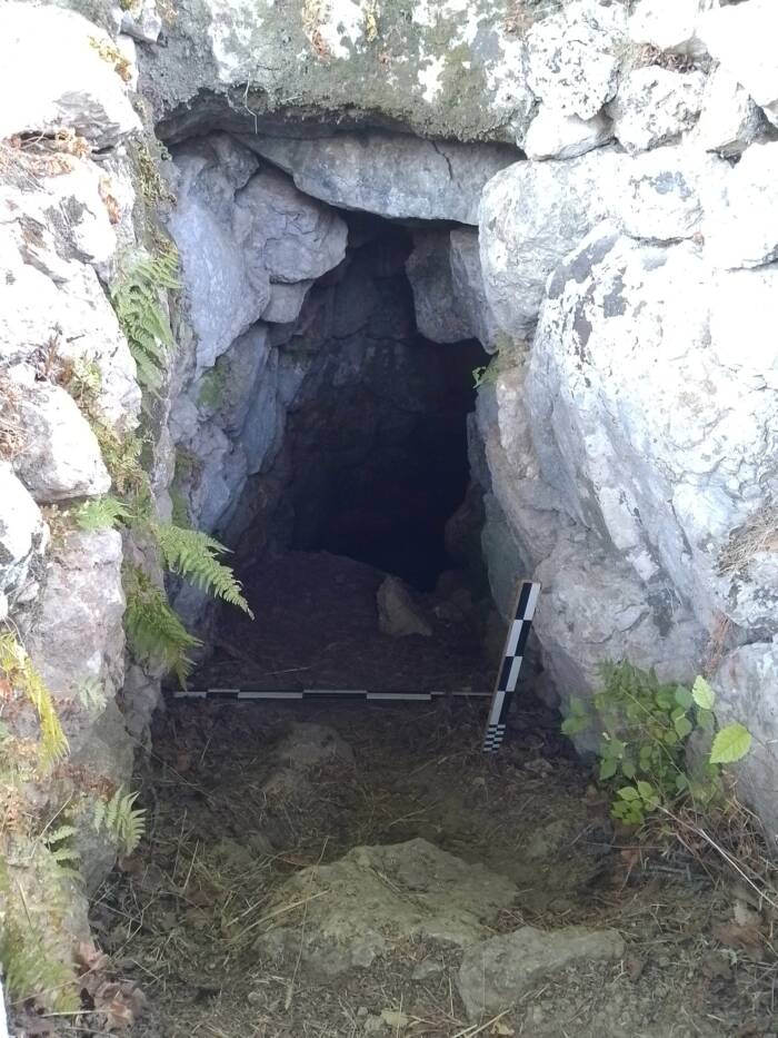 Cave At The Sanctuary Of Odysseus