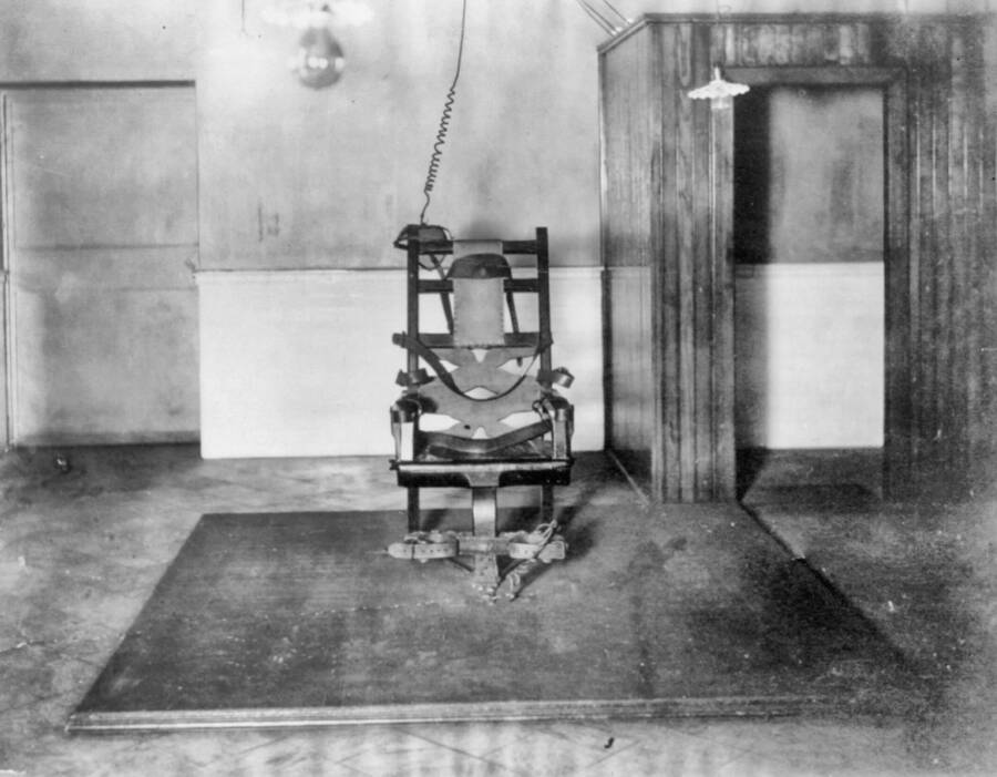 Electric Chair In Auburn State Prison