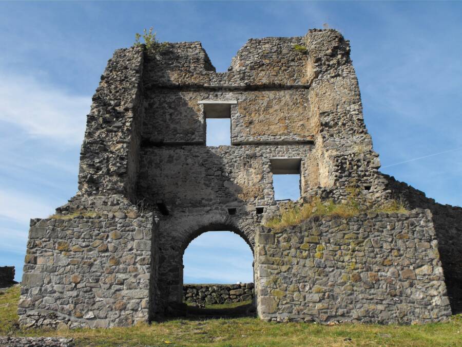 Ruins Of Pustý Hrad Castle