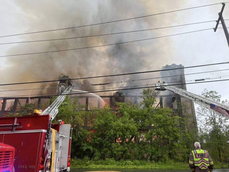 Arson At Victory Mills