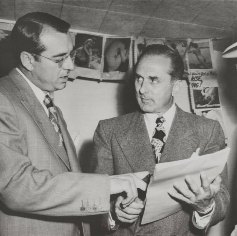 Frank Desimone And Johnny Roselli