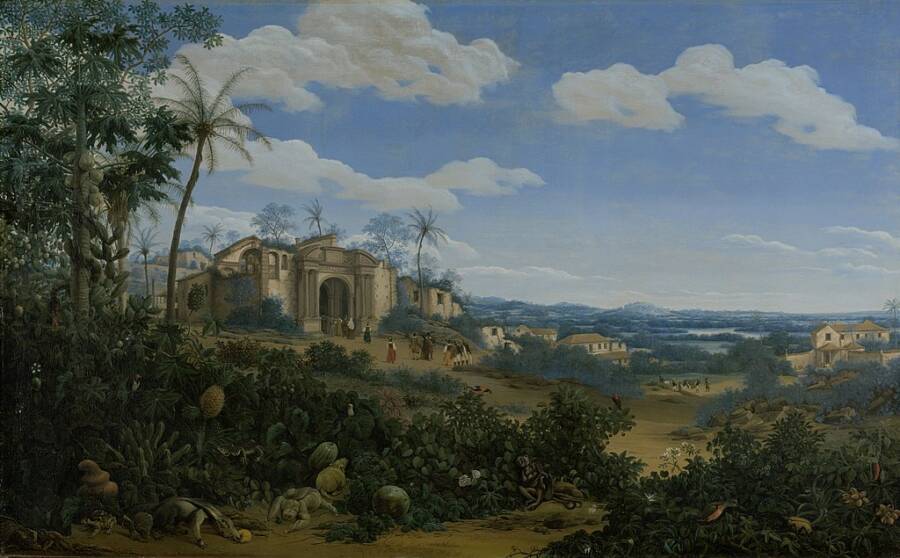 Frans Post View Of Olinda 1662
