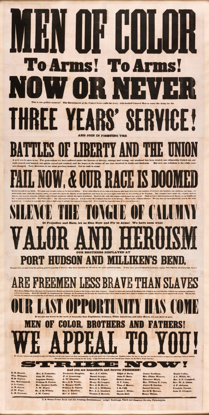 Frederick Douglass' Call For Black Soldiers
