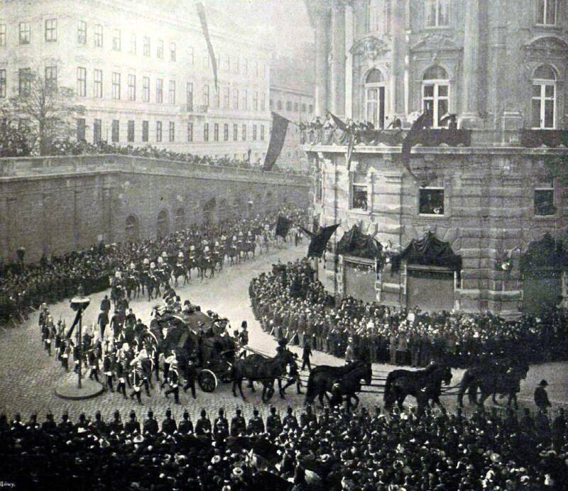 Empress Elisabeth's Funeral Procession