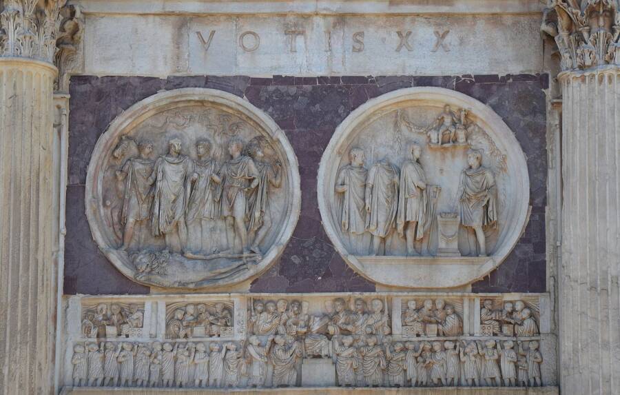 Hadrian And The Lion