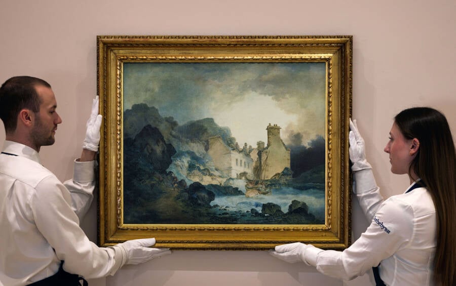 The Rising Squall By J.M.W. Turner