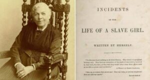 Harriet Jacobs Alongside Her Book Featured