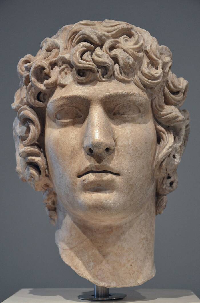 Depiction Of Antinous From Hadrian's Villa