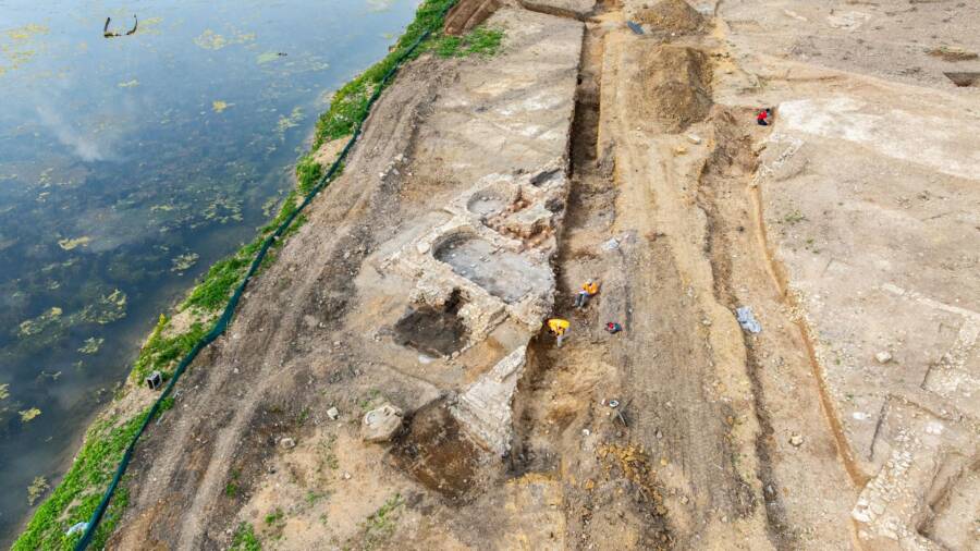 Large Roman Villa In France