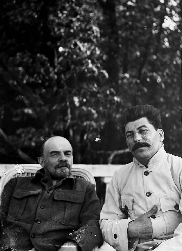 Vladimir Lenin And Joseph Stalin