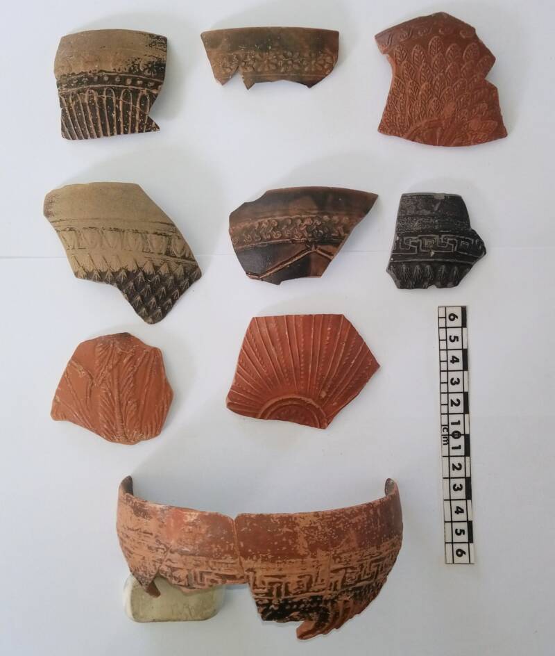 Odysseus Sanctuary Pottery