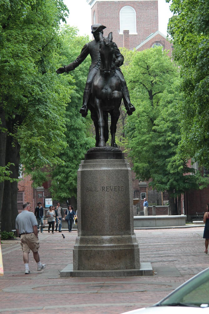 Paul Revere Statue