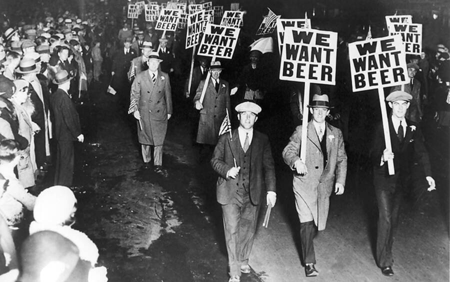 Prohibition We Want Beer Signs