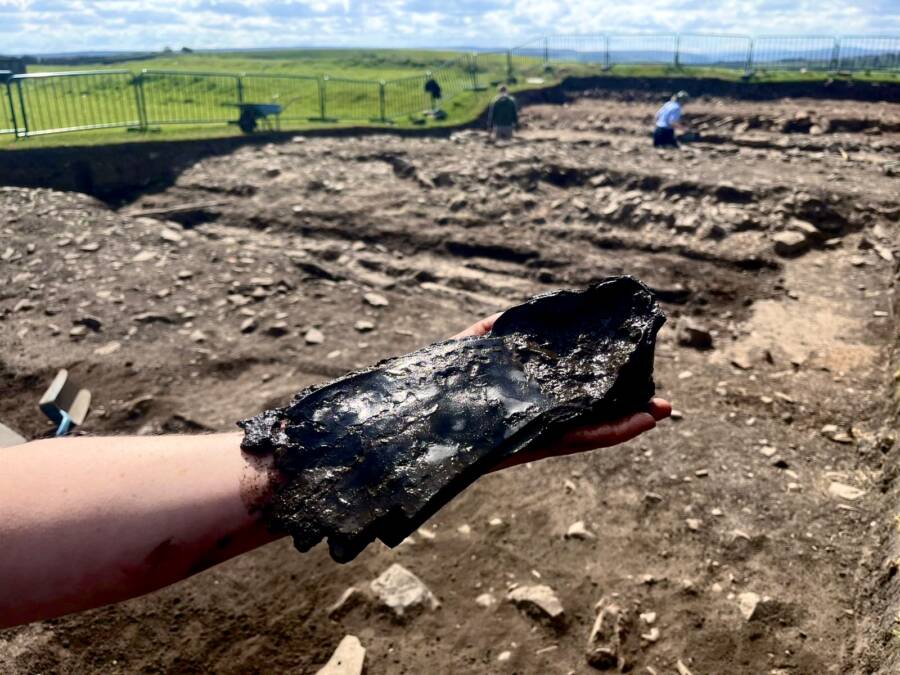 Roman Shoe From Magna Fort