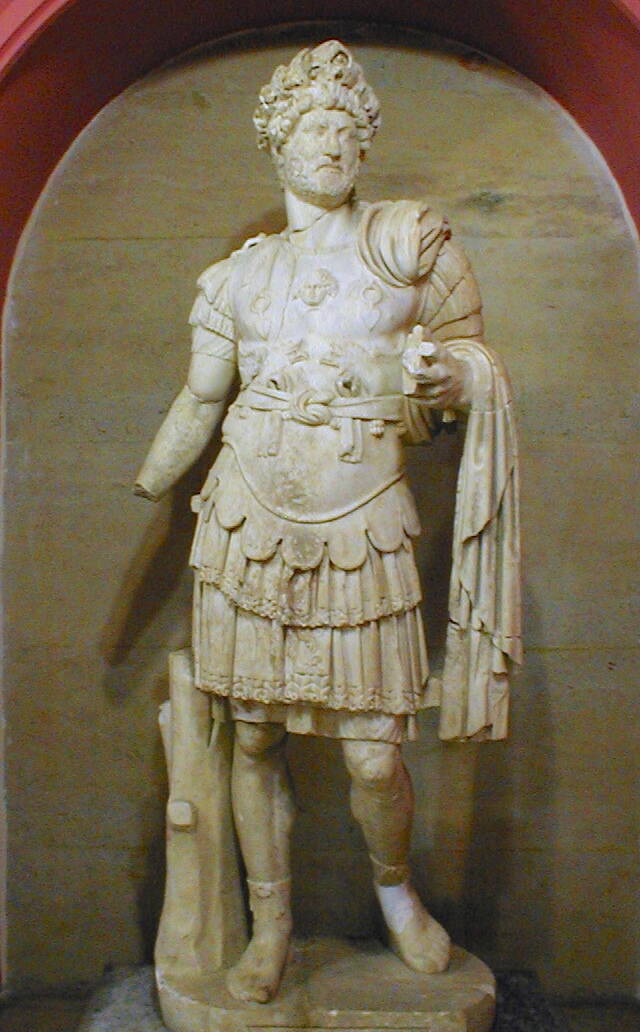 Statue Of Hadrian From Turkey