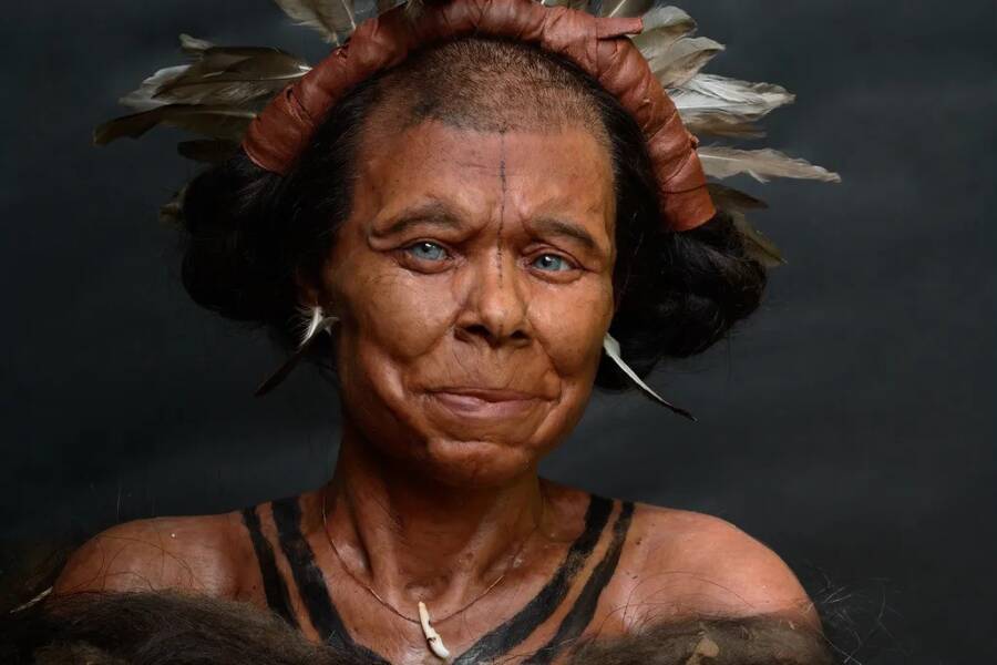 Belgium Stone Age Woman Facial Reconstruction