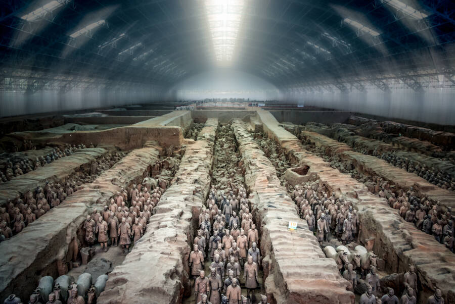 Terracotta Soldiers In Museum