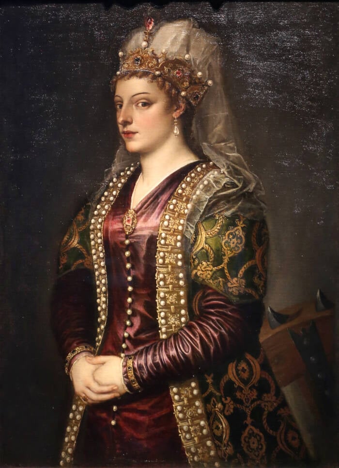 Titian Painting Possibly Hurrem Sultan