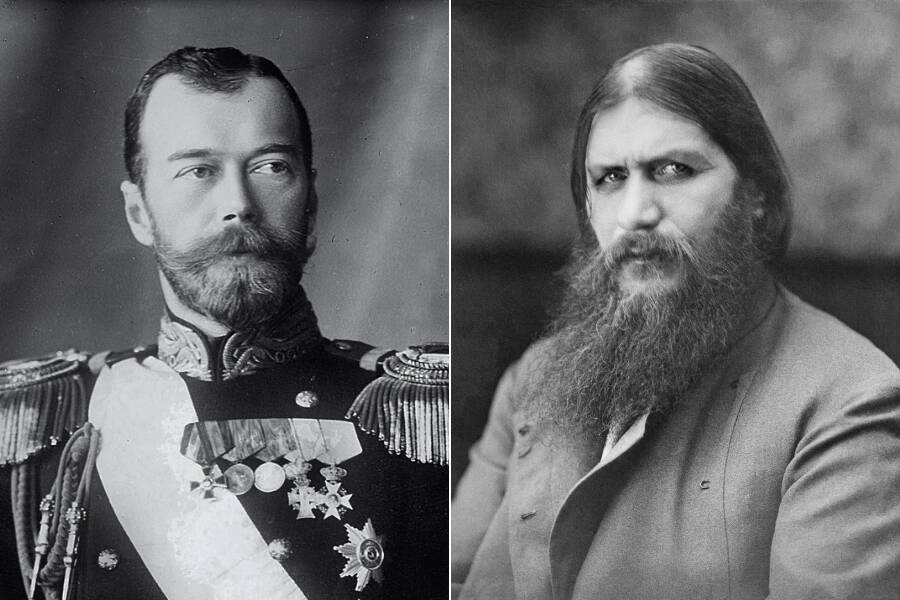 Tsar Nicholas II And Rasputin