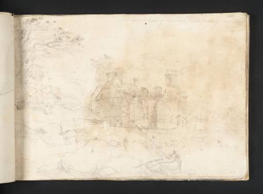 Turner Sketch Of Hot Wells House