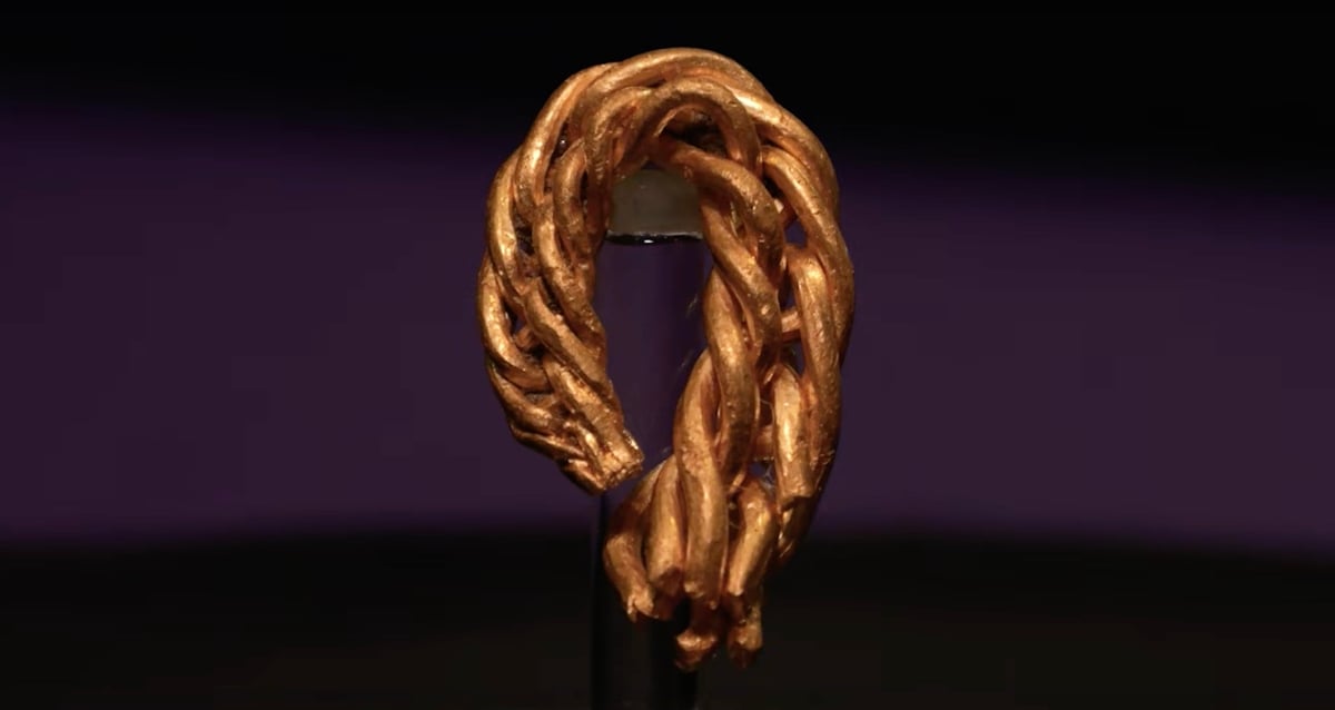 This 1,000-Year-Old Viking Armband Made Of Gold Was Just Found By A Metal Detectorist On Britain’s Isle Of Man