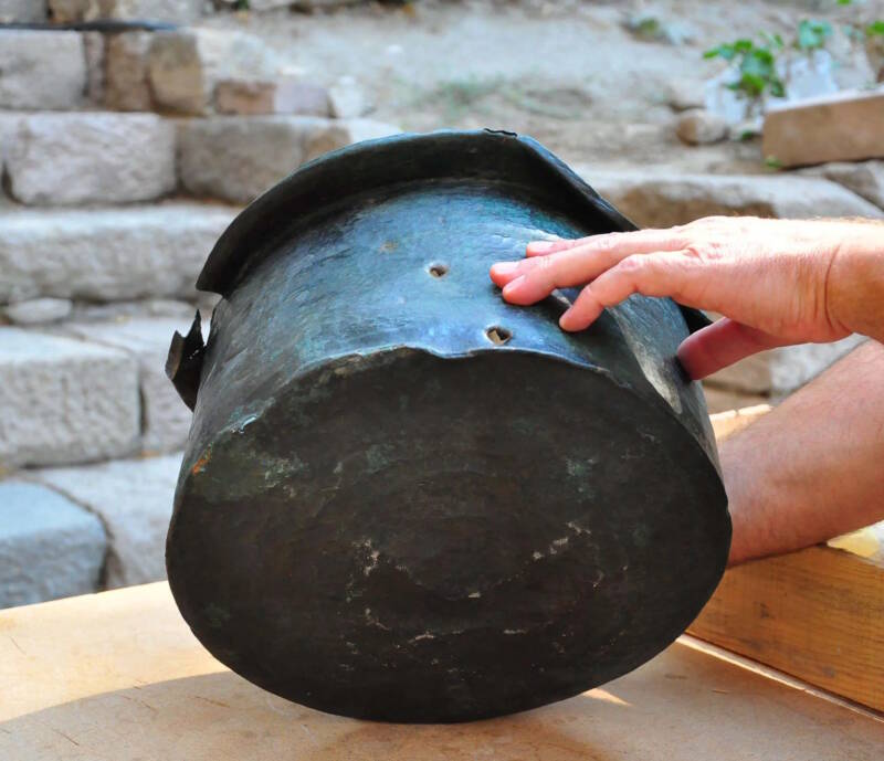 Pergamon Turkey Ancient Cauldron