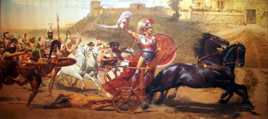 Achilles During Trojan War