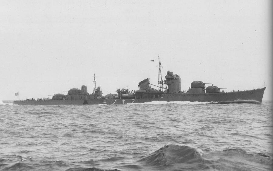 Japanese Naval Ship Akisuki