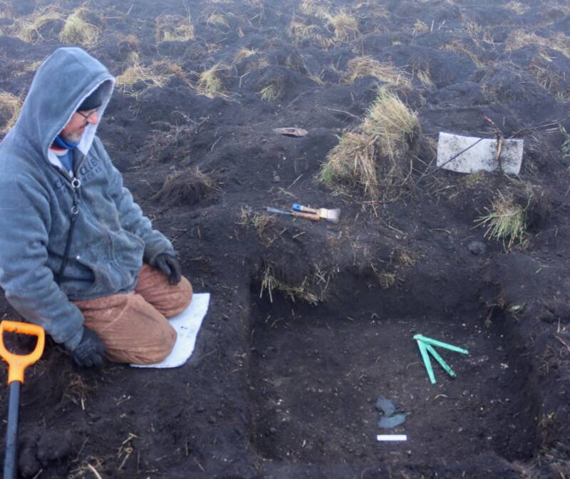 Archaeologists At Czech Excavation Site