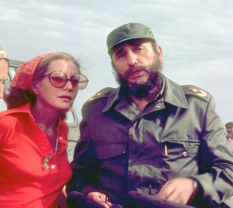 Barbara Walters And Fidel Castro