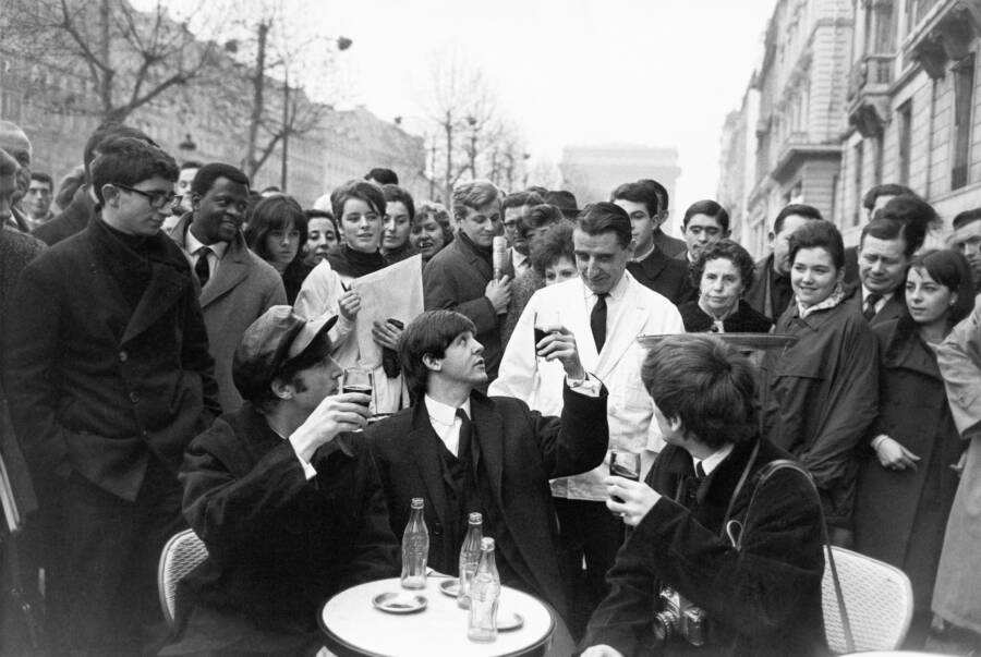Beatles On The Champs-Elysee