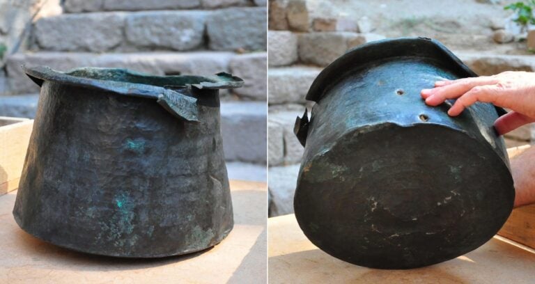 Bronze Cauldron Turkey Mosaic House Featured