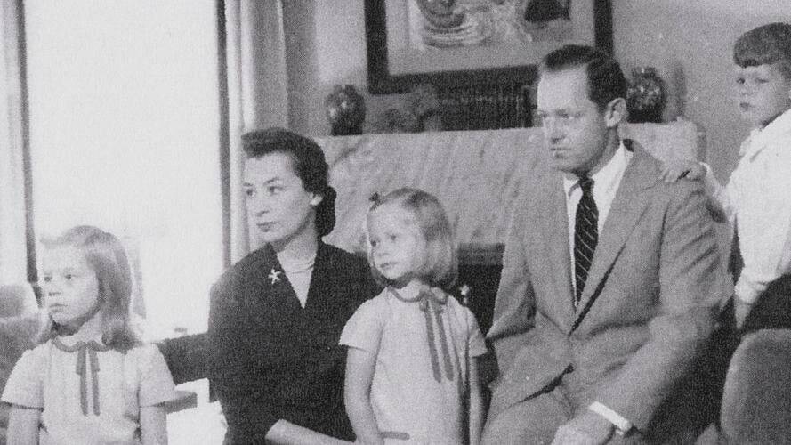 Dorothy Hunt And Her Family