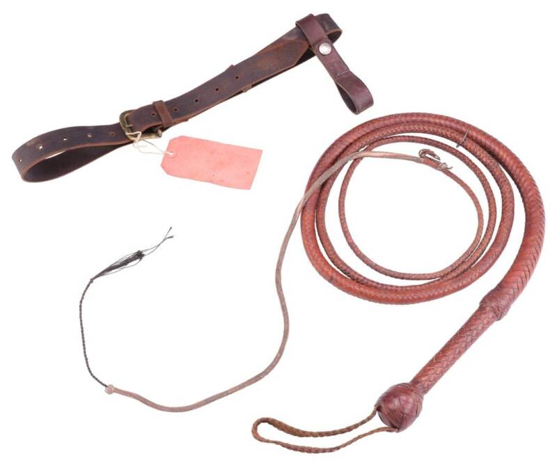 Indiana Jones Bullwhip And Belt