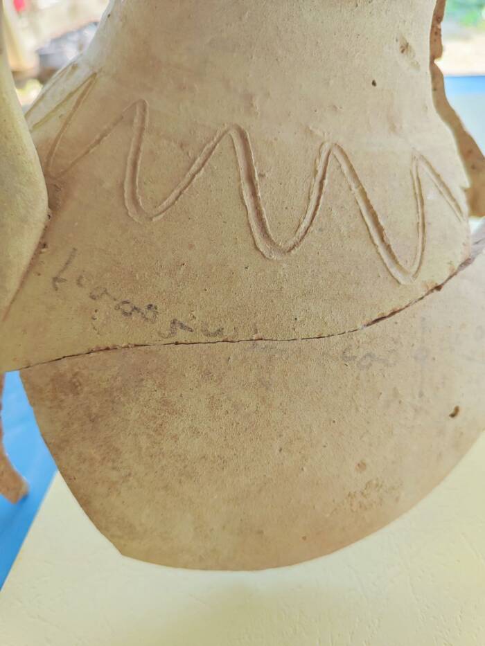 Inscription On Kushan Jug
