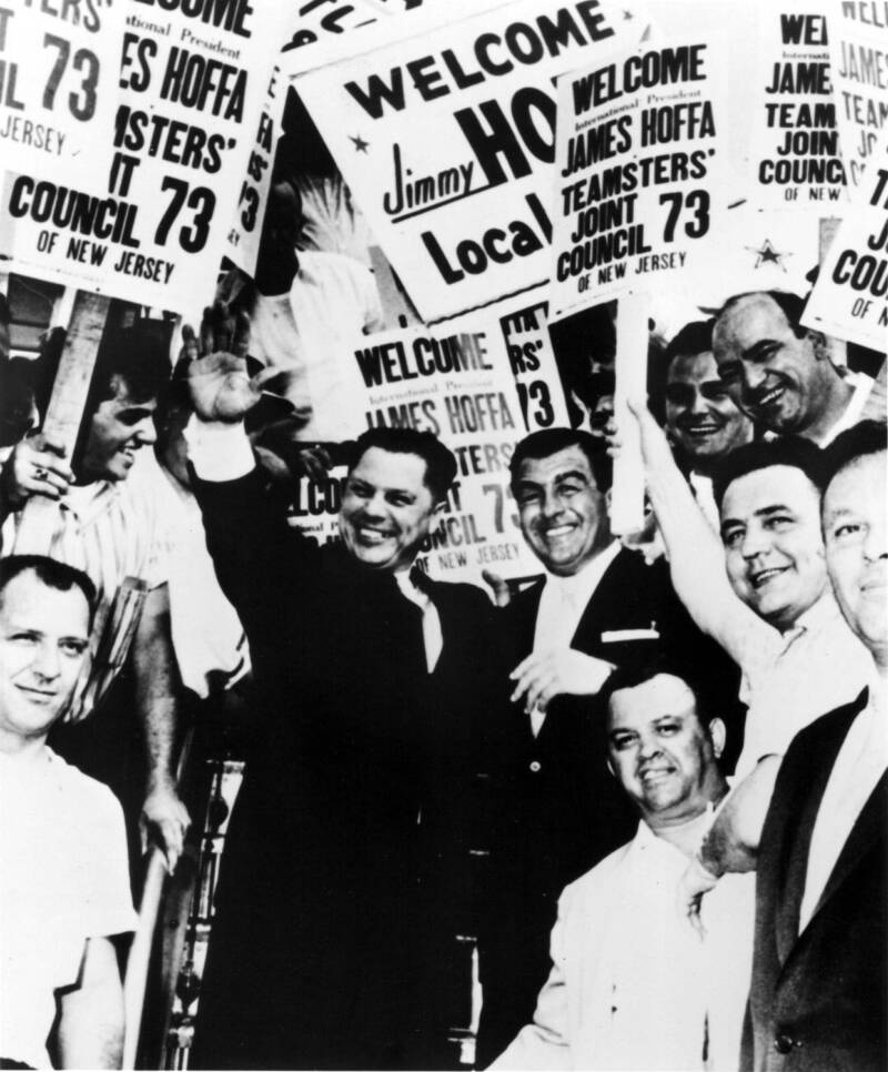 Jimmy Hoffa And Tony Provenzano