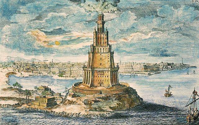 Lighthouse Of Alexandria Drawing