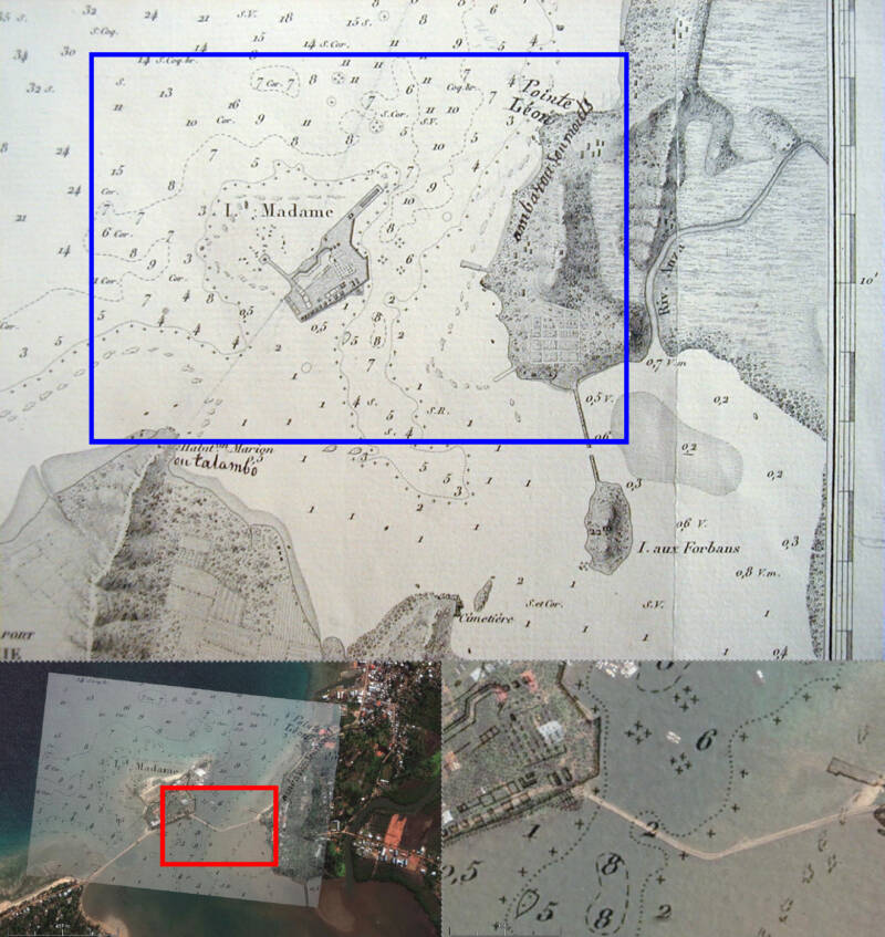 Map Of Shipwreck Site