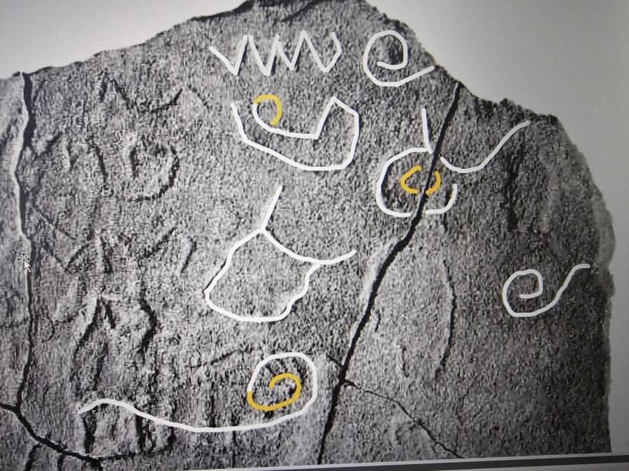 Ancient Proto Sinaitic Inscription