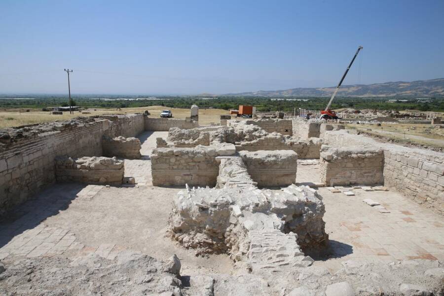 Remains Of Ancient Roman Villa