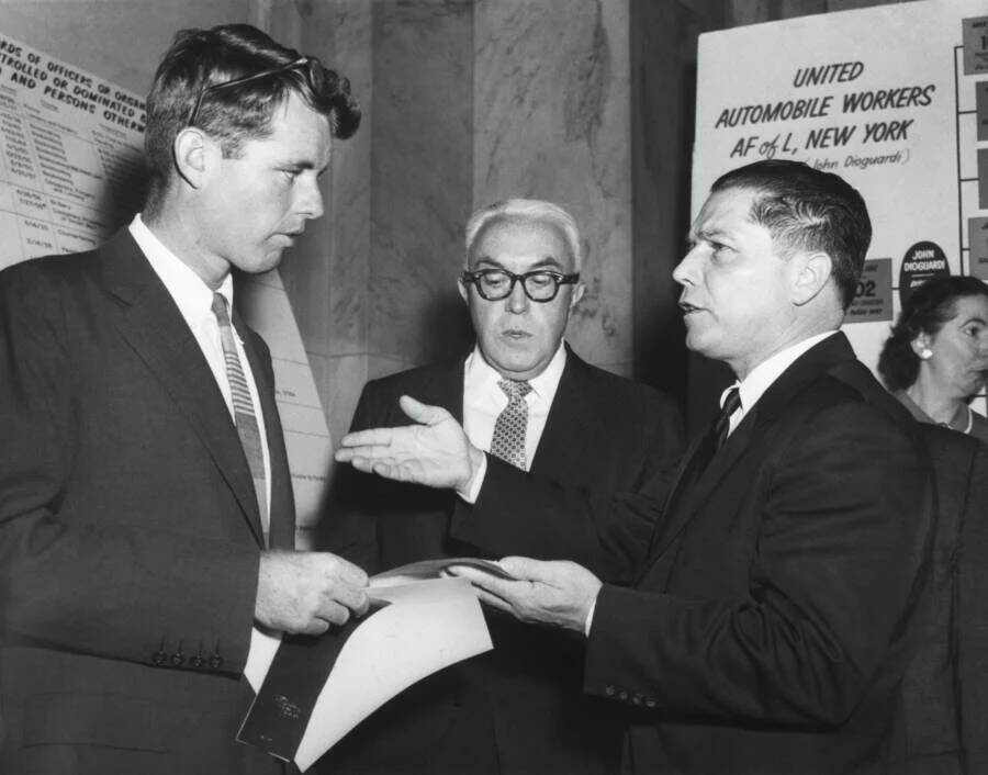 Robert F Kennedy And Jimmy Hoffa