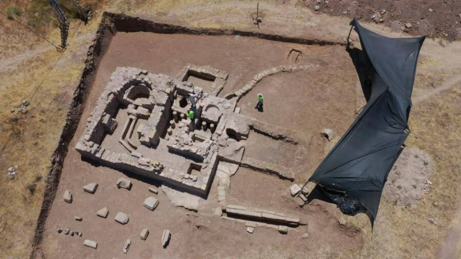 Roman Bathhouse Near Salkaya Turkey