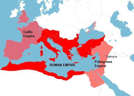 Roman Empire In 271 CE