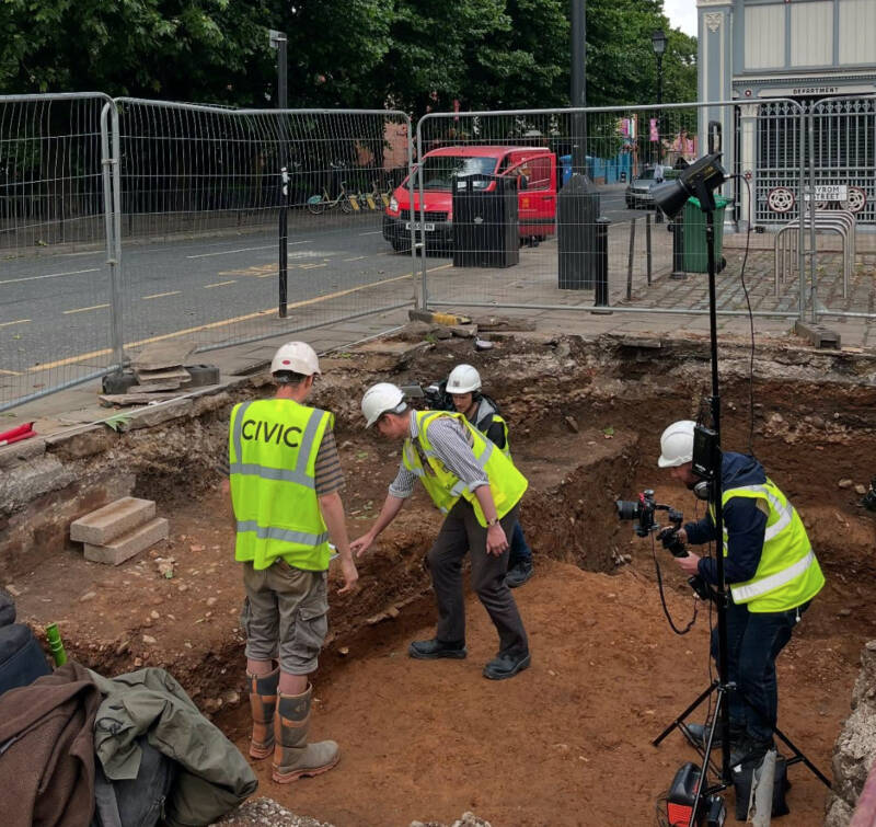 Roman Road Found In England