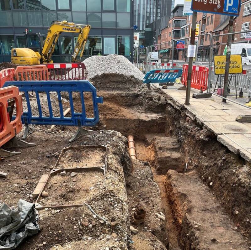 Roman Road Found In Manchester