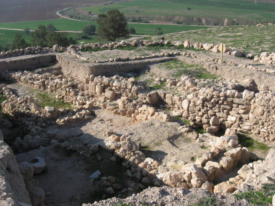 Ruins Of Gath In Tell Es Safi